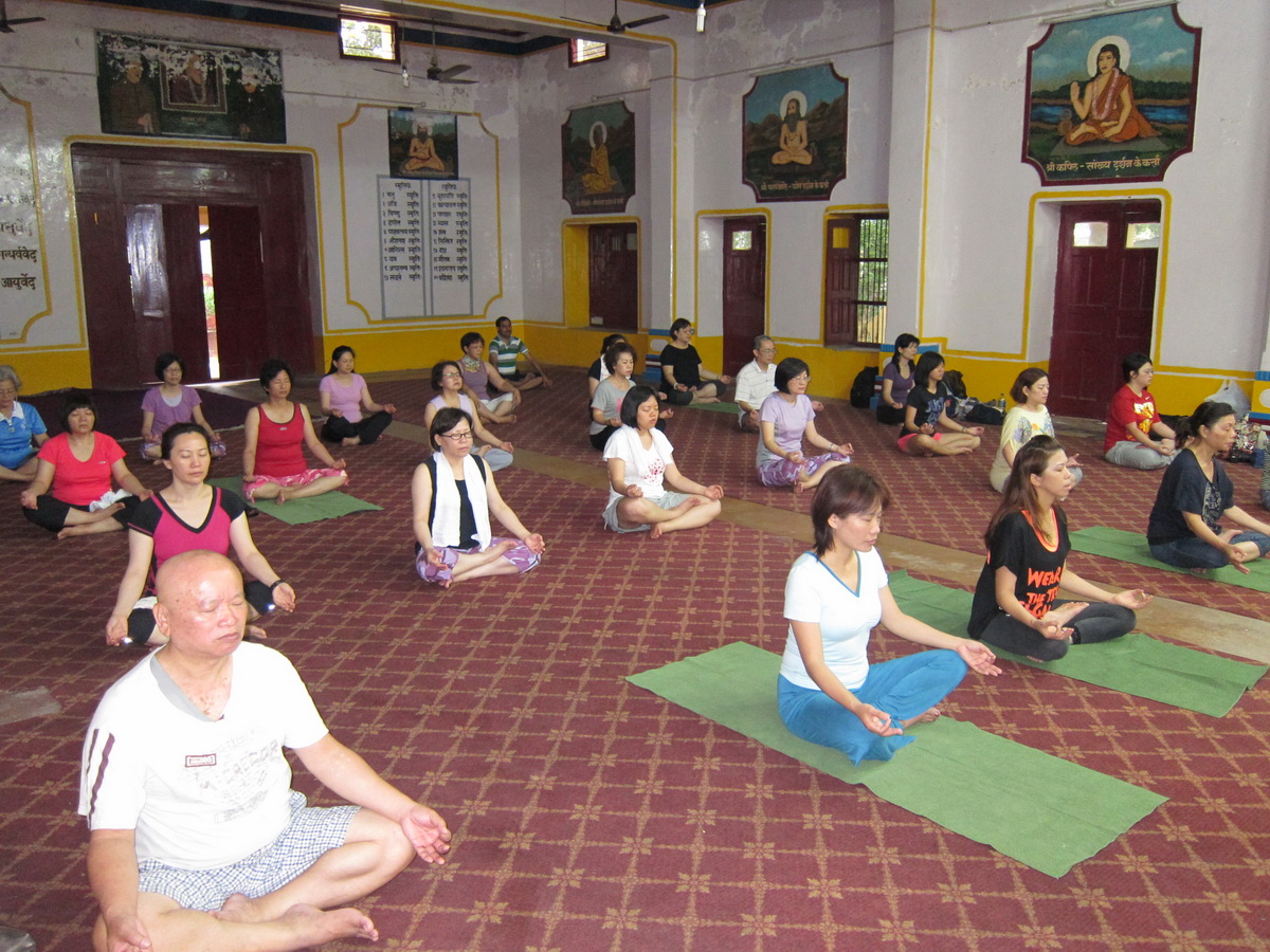 中華阿逸多學會-參訪印度瑜珈修煉
